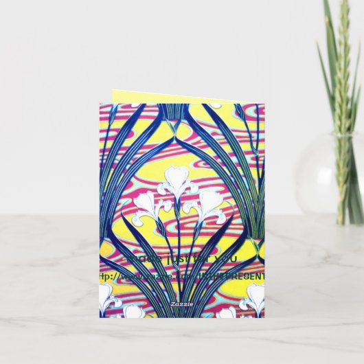 Kunst-DekoHeirloom Notecards Karte (Rückseite)