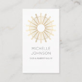 Kunst-Dekosonne-Geschäftskarte Visitenkarte (Vorderseite)