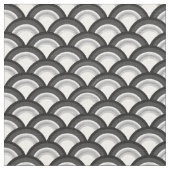 Kunst-Dekowellenmuster - Schwarzweiss Stoff (Nahaufnahme)