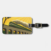 Kunst-Dekozug Gepäckumbau Gepäckanhänger (Vorderseite horizontal)