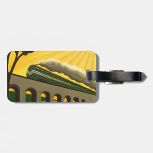 Kunst-Dekozug Gepäckumbau Gepäckanhänger