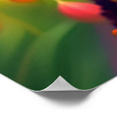 Kunst der Afrikanischen Frau Poster (Ecke)