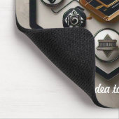"Kunst der digitalen Renaissance" Mousepad (Ecke)