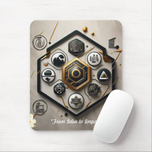 "Kunst der digitalen Renaissance" Mousepad