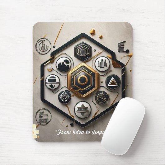 "Kunst der digitalen Renaissance" Mousepad (Mit Mouse)