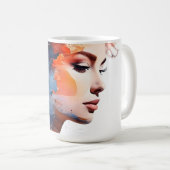 Kunst der doppelten Exposition Kaffeetasse (VorderseiteRechts)
