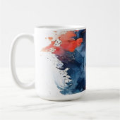 Kunst der doppelten Exposition Kaffeetasse (Links)