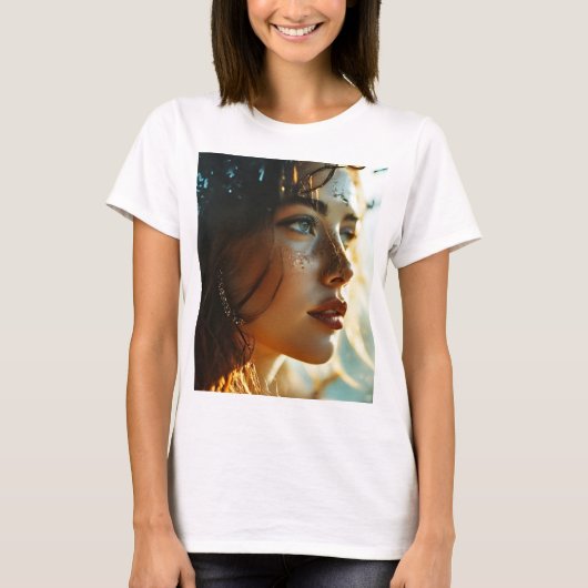 Kunst der doppelten Exposition T-Shirt (Vorderseite)