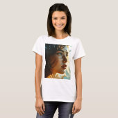 Kunst der doppelten Exposition T-Shirt (Vorne ganz)