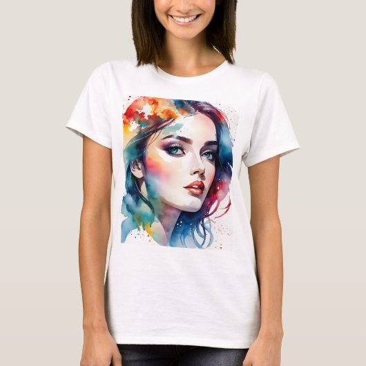 Kunst der doppelten Exposition T-Shirt (Vorderseite)