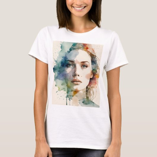 Kunst der doppelten Exposition T-Shirt (Vorderseite)