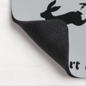 Kunst der Falknerei - Rotschwanzbussard Mousepad (Ecke)