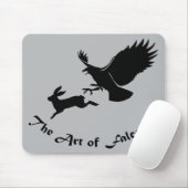 Kunst der Falknerei - Rotschwanzbussard Mousepad (Mit Mouse)
