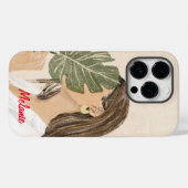 Kunst der Frau Case-Mate iPhone Hülle (Rückseite (Horizontal))