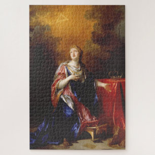 Kunst der heiligen Margareta von Schottland Puzzle