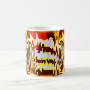 Kunst der Herbstschwingungen Kaffeetasse