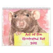 Kunst der illustrierten Ratte 2011 Kalender (Titelbild)