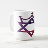 Kunst der Juden Kaffeetasse (Vorderseite Links)