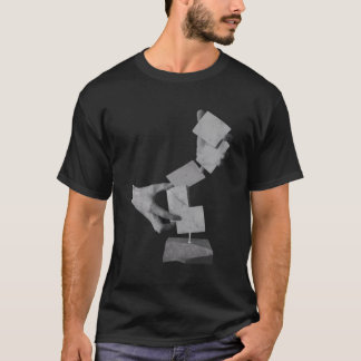 Kunst der Kardiologie Skulptur Kartenspielen Geblü T-Shirt