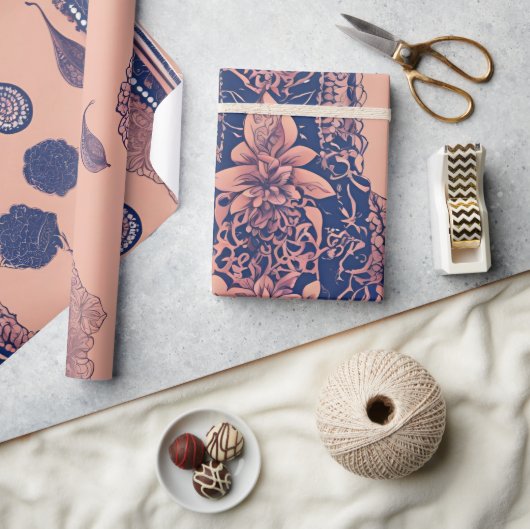 Kunst der KI Geschenkpapier (Basteln)