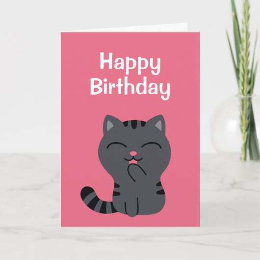 Kunst der Kratching Illustration Karte (Vorderseite)