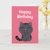 Kunst der Kratching Illustration Karte (Gelbe Blume)