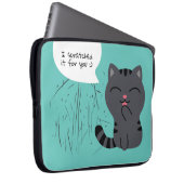 Kunst der Kratching Illustration Laptopschutzhülle (Vorne Rechts)