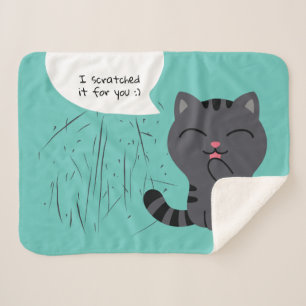 Kunst der Kratching Illustration Sherpadecke