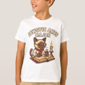 Kunst der Kunst im Mittelalter - T - Shirt der Kat (Vorderseite)