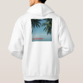 Kunst der "Liebe gewinnt" Hooded Sweatshirts (Rückseite)