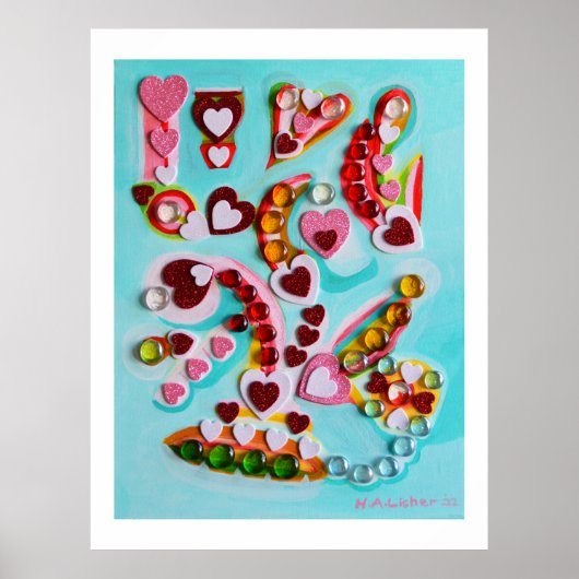 Kunst der Liebe Poster (Vorne)