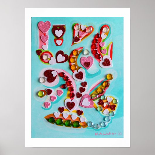 Kunst der Liebe Poster (Vorne)