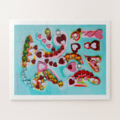 Kunst der Liebe Puzzle (Horizontal)