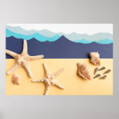 Kunst der Meereswache Poster (Vorne)