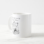 Kunst der Mutter und Tochter Kaffeetasse (Vorderseite Links)