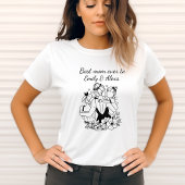 Kunst der Mutter und Tochter T-Shirt