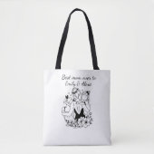 Kunst der Mutter und Tochter Tasche (Vorderseite)