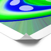 Kunst der natürlichen Dimension Poster (Ecke)