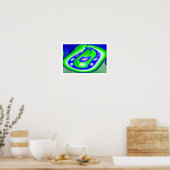 Kunst der natürlichen Dimension Poster (Küche)