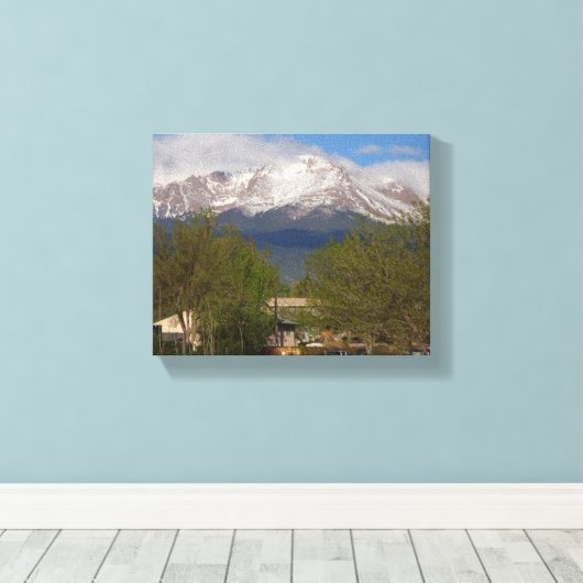 Kunst der Naturwand Leinwanddruck (Insitu (Holzboden))