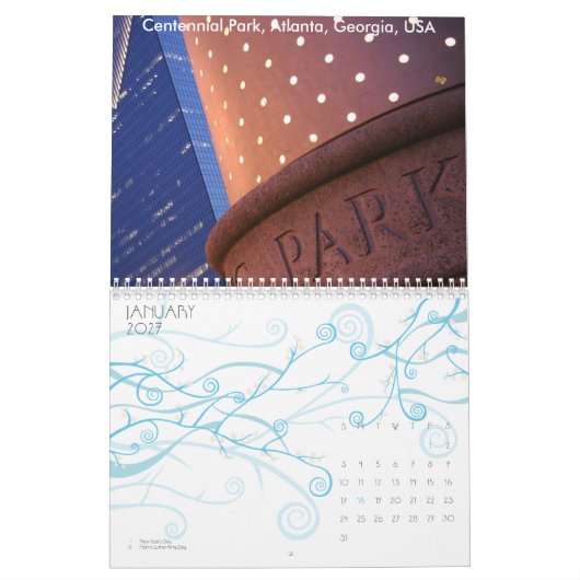KUNST DER STRUKTUR, 2011 KALENDER (Jan 2027)