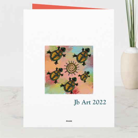 KUNST DER SÜDWESTLICHKEIT KARTE (Rückseite)