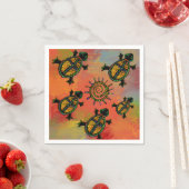 KUNST DER SÜDWESTLICHKEIT SERVIETTE (Beispiel)