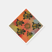KUNST DER SÜDWESTLICHKEIT SERVIETTE (Ecke)
