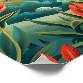 Kunst der Toskana Poster (Ecke)