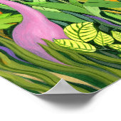 Kunst der Whimsiktiere Poster (Ecke)