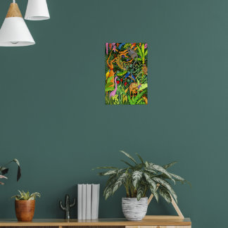 Kunst der Whimsiktiere Poster