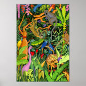 Kunst der Whimsiktiere Poster (Vorne)