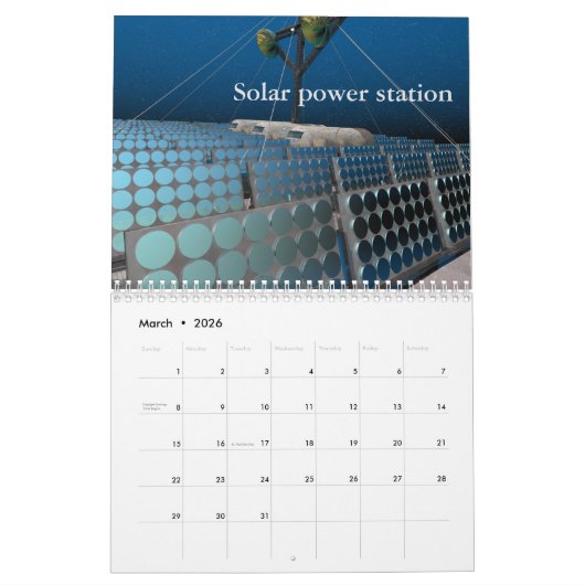 Kunst der Wissenschaft #4 Kalender (Mär 2026)