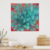 Kunst der Wüste Poster (Küche)